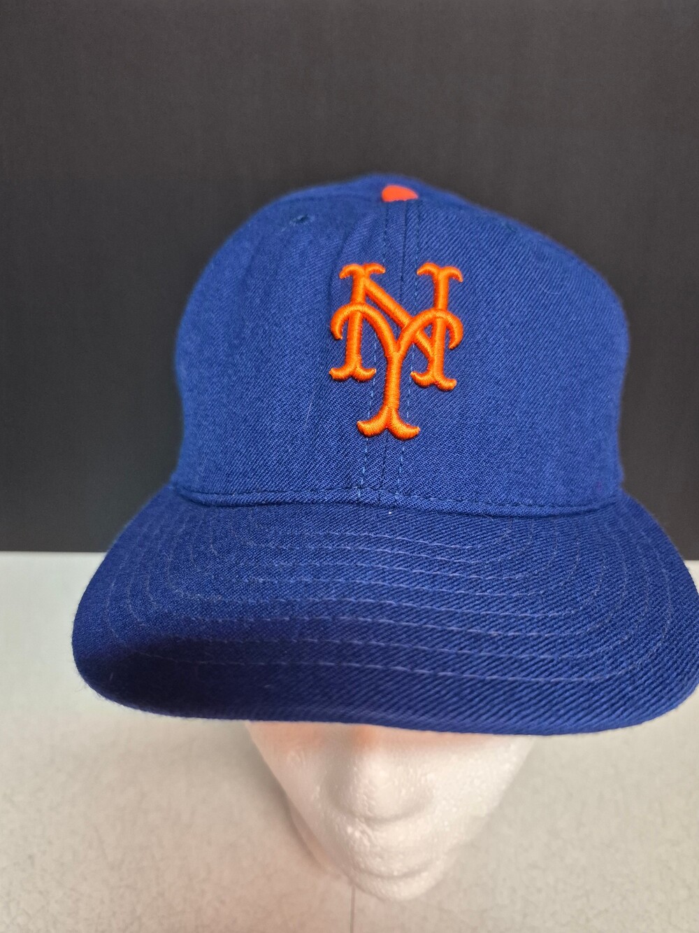 New era Blue MLB Baseball Cap with Orange NY Logo